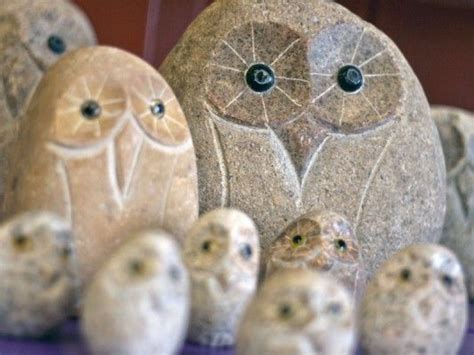 Hand Carved Stone Owls Hand Carved Stone Hand Carved Stone Carving