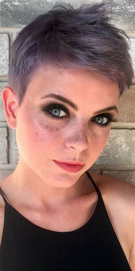 Edgy Pixie Haircuts All Faces Pixie Cut Round Face Short Hair Cuts For