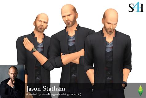 My Sims 4 Cas Jason Statham Imagination Sims 4 Cas