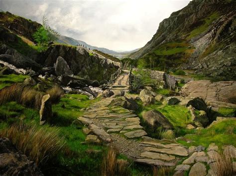 Harry Robertson Artist Section Painting Landscape Landscape