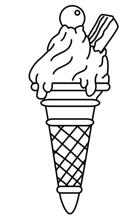 Click the download button to view the full image of coloring pages ice cream cone free, and download it for a computer. Cute Ice Cream Cone Drawing at GetDrawings | Free download