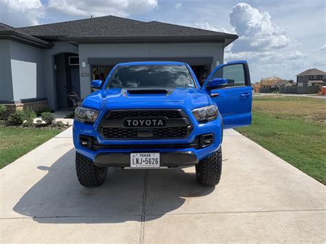 Sold 2019 Tacoma Trd Pro 6mt Voodoo Blue Tacoma World