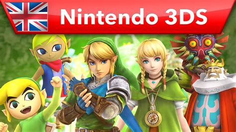 Hyrule Warriors Legends Characters Trailer Nintendo 3ds Youtube