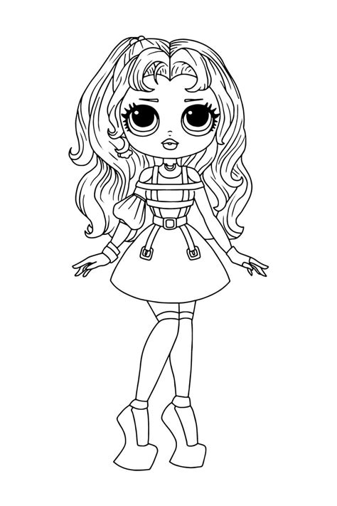 Lol Omg Lights Coloring Pages 15 Free Lol Surprise Omg Coloring Pages
