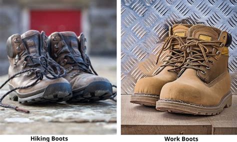 Hiking Boots Vs Work Boots Is There Any Difference