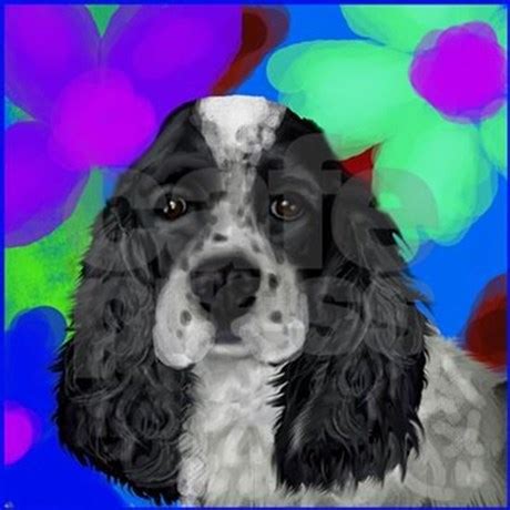 Cockalier (cocker spaniel / cavalier king charles spaniel) puppies for sale, we carry variety breed from toy to large breeds here. parti cocker spaniel Ornament by Admin_CP966381