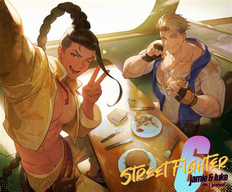 Jamie Siu Luke Sullivan Street Fighter Street Fighter 6 Absurdres