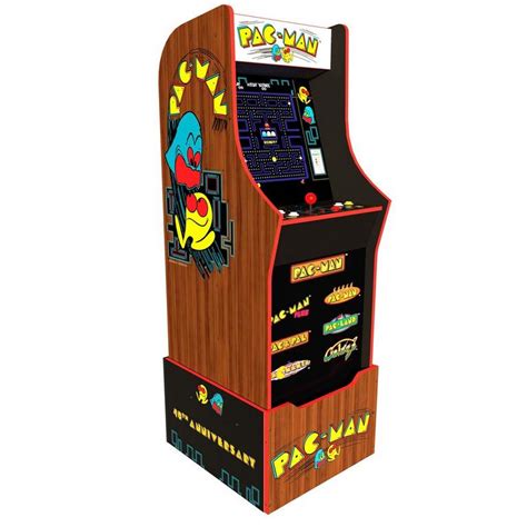 Retro arcade designers arcade1up is continuing its legacy of reviving the classic pastime for fans and collectors by bringing a new treasure to the line up. PAC-MAN 40th Anniversary Arcade Cabinet with Riser and ...