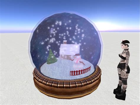 Second Life Marketplace Christmas Christian Snowglobe
