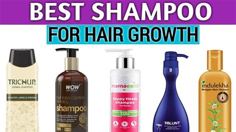 10 Best Shampoo For Hair Growth Available In India Youtube