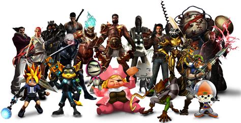 Image Characters Preorderpng Playstation All Stars Wiki Fandom