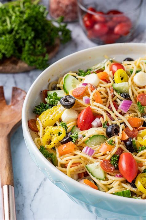 Spaghetti Salad Recipe Cart
