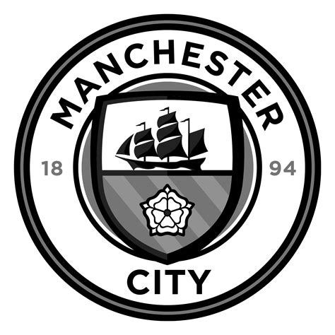 Logo template modern capital lettering flat black blue. Manchester City Logo PNG Transparent & SVG Vector ...