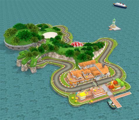 Wii U Mario Kart 8 Gcn Yoshi Circuit The Models Resource