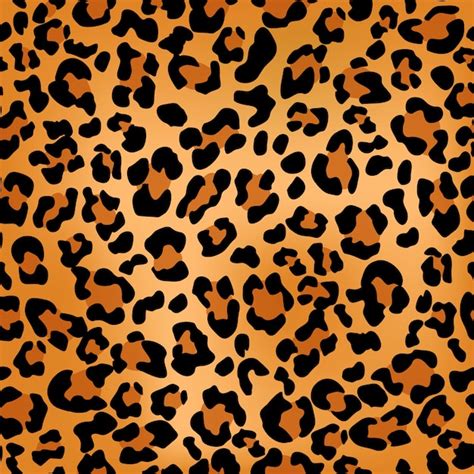 Premium Vector | Leopard print pattern