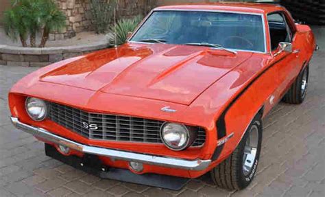 1969 Camaro Paint Codes