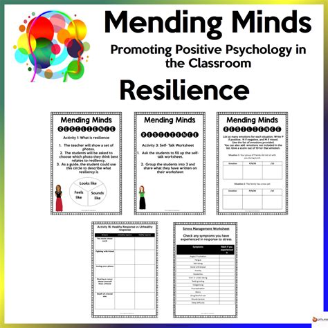 Resilience Worksheets Worksheets For Kindergarten