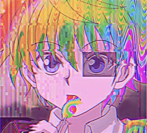 Glitchcore Aesthetic Rainbow Aesthetic Aesthetic Anime Scenecore