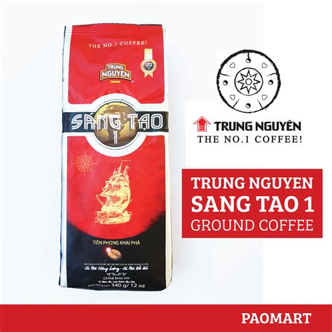 Trung Nguyen Ground Coffee Sang Tao Creative 1 From Vietnam 340g