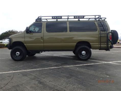 Automatic, diesel, euro2 , 4x2, abs. Buy used 1999 FORD E350 DIESEL VAN 4X4 15 PASSENGER 7.3 ...