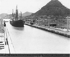 Image result for 1914 - The Panama Canal was officially opened