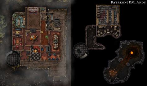 Van Richtens Guide To Ravenloft The House Of Lament Battle Map