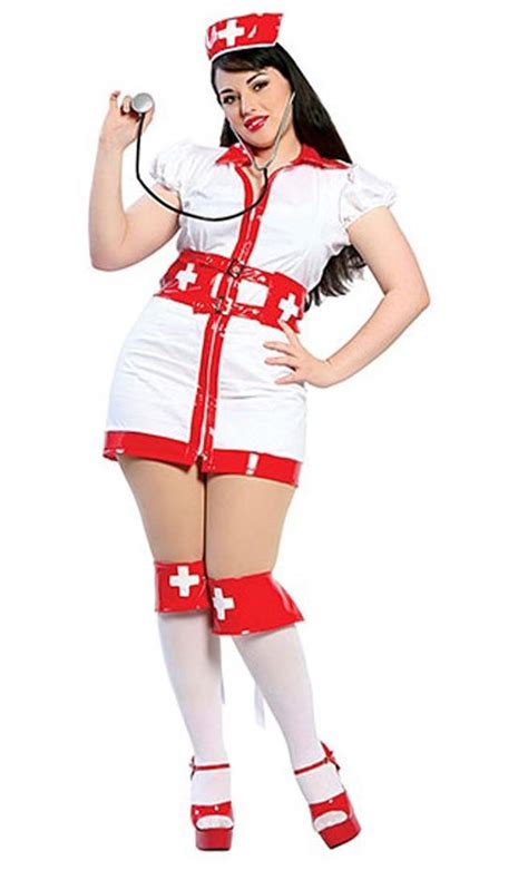 Plus Size Nurse Costume Attire Plus Size