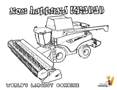 1000 x 1000 gif 70kb. Big Boss Tractor Coloring Pages to Print | Free | Tractors ...