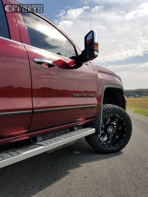 Wheel Offset 2017 Gmc Sierra 2500 Hd Slightly Aggressive Leveling Kit