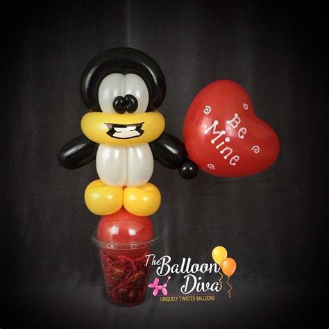 Valentines Penguin Balloon Candy Cup Party Favor Candy Cup Balloons