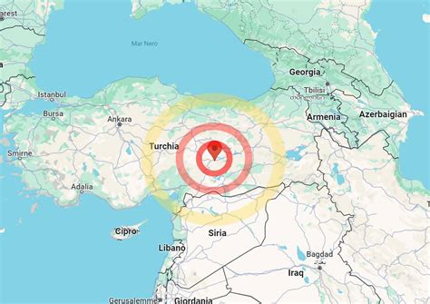 Forte Scossa Di Terremoto In Turchia Oggi 25 Gennaio
