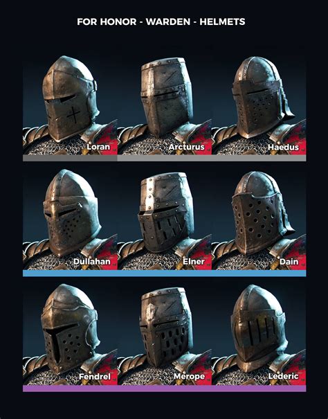 For Honor Warden Helmets For Honor Armor Medieval Helmets Armor Concept