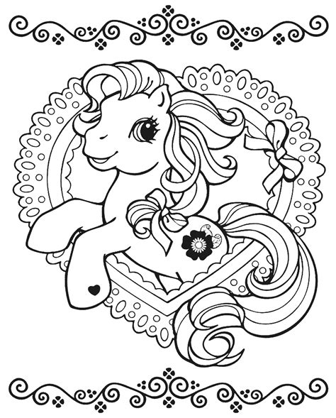 Mewarnai gambar keluarga kuda poni ebook anak. Mewarnai Gambar Lucu Kuda My Little Pony | Mewarnai Gambar