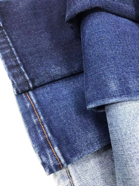 99oz Stretch Cotton Repreve Dark Blue Denim Fabric For Jeans China