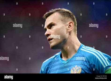 Igor Akinfeev Goalkeeper Russian Soccer Hi Res Stock Photography And