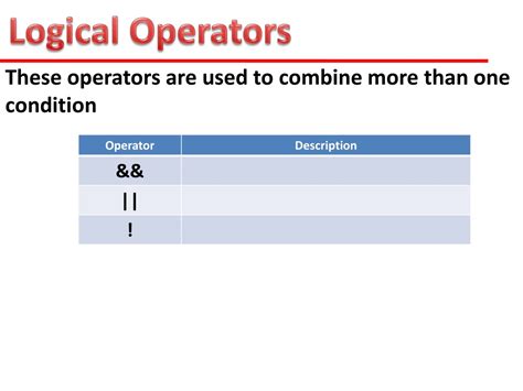 Ppt Operators Powerpoint Presentation Free Download Id9666970