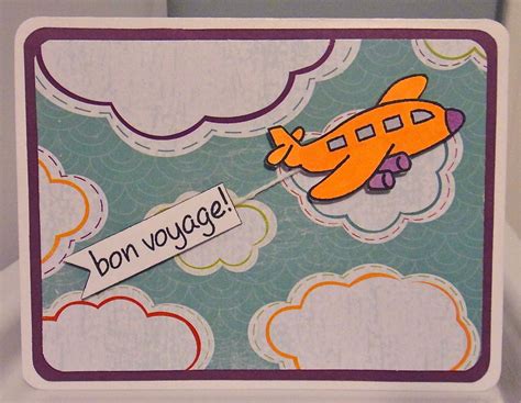 Bon Voyage Bon Voyage Cards Cards Handmade Inspirational Cards