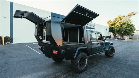Brown august 27, 2019 jeep no comments. FiftyTen Jeep Gladiator Replaces Bed With Built-In Camper