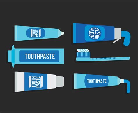 Toothpaste Vectors Vector Art And Graphics