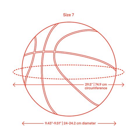 Basketball Dimensions And Drawings Dimensionsguide