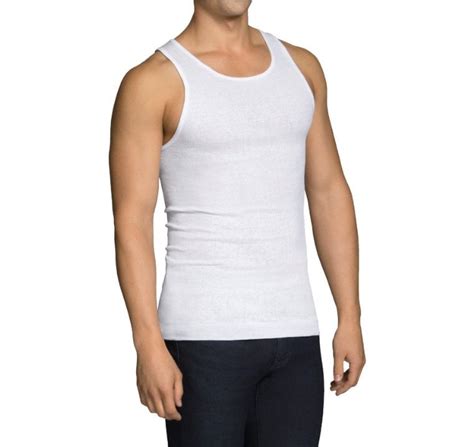 Fruit Of The Loom Fruit Of The Loom Men S Pack White A Shirts Tank