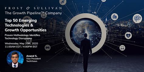 Frost And Sullivan Delivers The 50 Most Disruptive Technologies