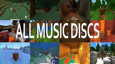 All Minecraft Music Discs 💿 In Order Youtube