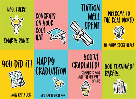 Funny Graduation Cards Eight Free Printable Cards