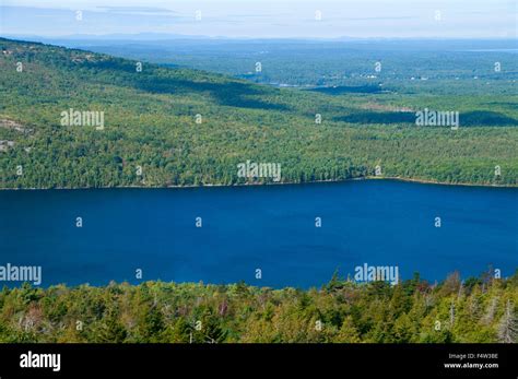 Eagle Lake Acadia National Park Maine Stock Photo Alamy