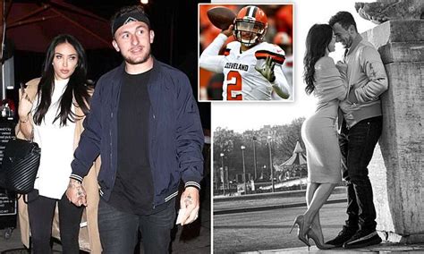 Johnny Manziel Has Tied The Knot With Model Girlfriend Bre Tiesi Daily Mail Online