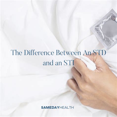 the difference between an std and an sti — sameday health your home for transformative care