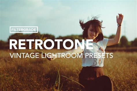 ✧ ° 1 lightroom presets (dng) ° quick tutorial ° free support i recommend using it in photos where there are rays of sunlight. RetroTone Vintage Lightroom Presets for Photographers ...