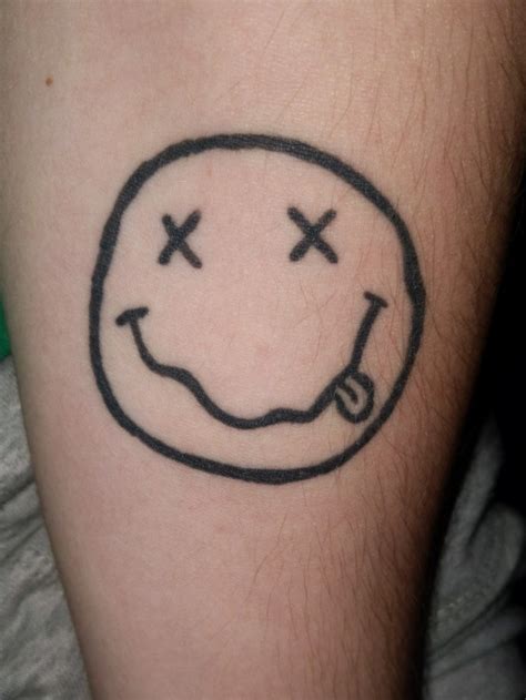Update More Than 79 Melting Smiley Face Tattoo Best Ineteachers