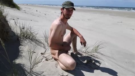 Danish Nude Young Guy On The Beach In Dk 1outdoor 2public
